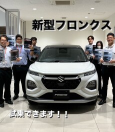 新型フロンクスご試乗可能です